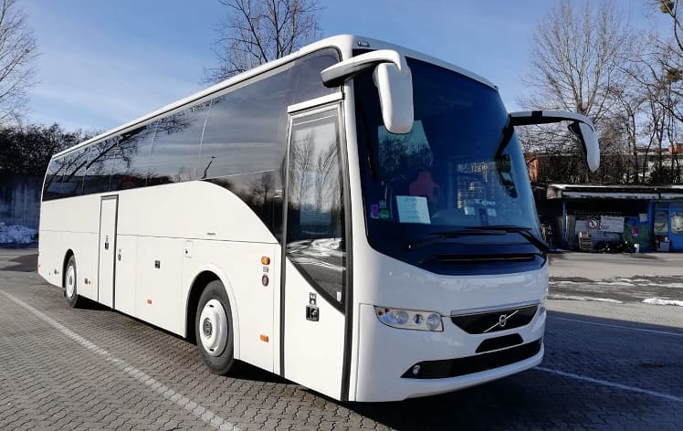 Denmark: Bus rent in Nykøbing Falster, Region Zealand